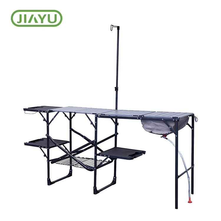 11 masă de camping portabilă pliabilă din aluminiu