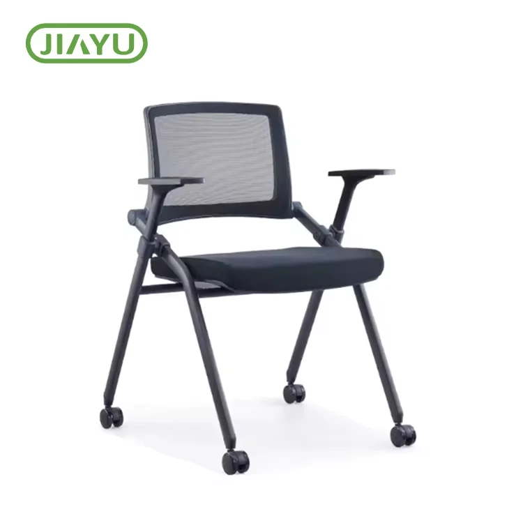Scaun pliabil din metal captusit