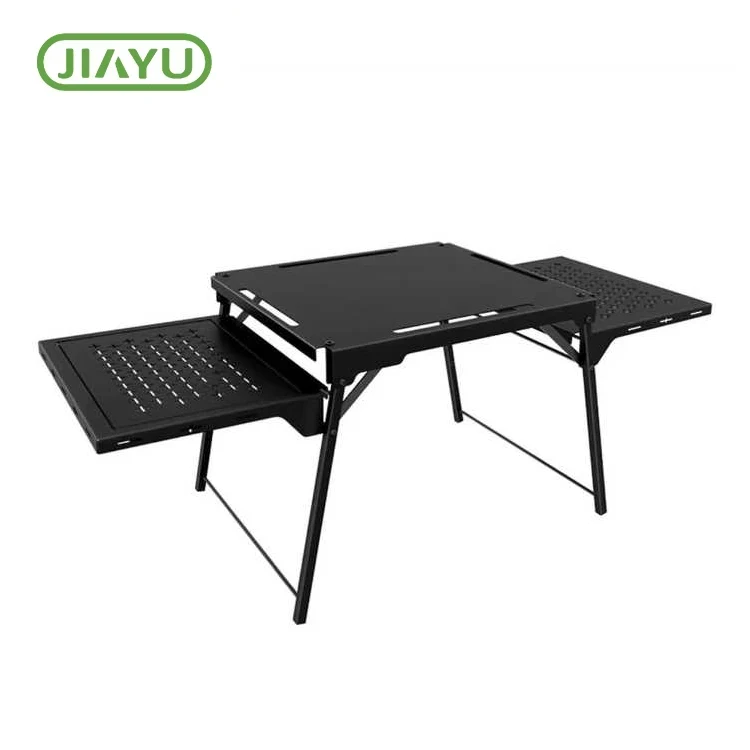 Masă de camping portabilă pliabilă din fier din aluminiu